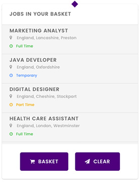 Jobs show in Your basket Portal - Youth Talent